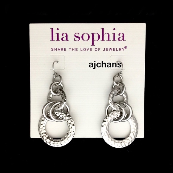 Lia Sophia Linkage Earrings